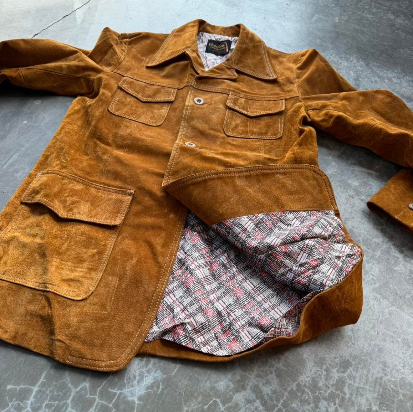 True Vintage Western 70’s Suede Jacket