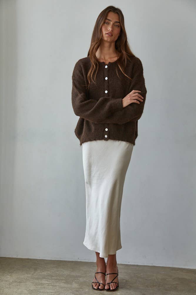 Jenni Round Neck Cardigan