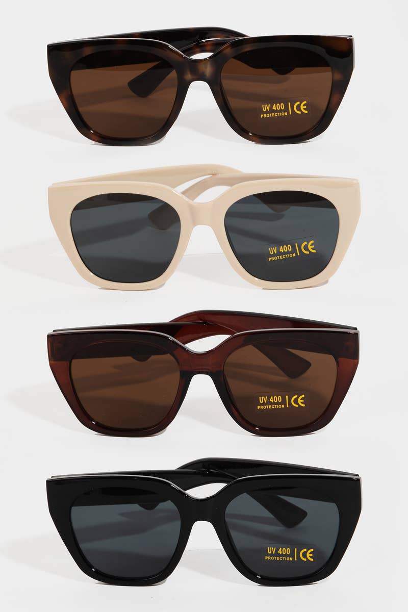 Butterfly Frame Sunglasses: Assorted