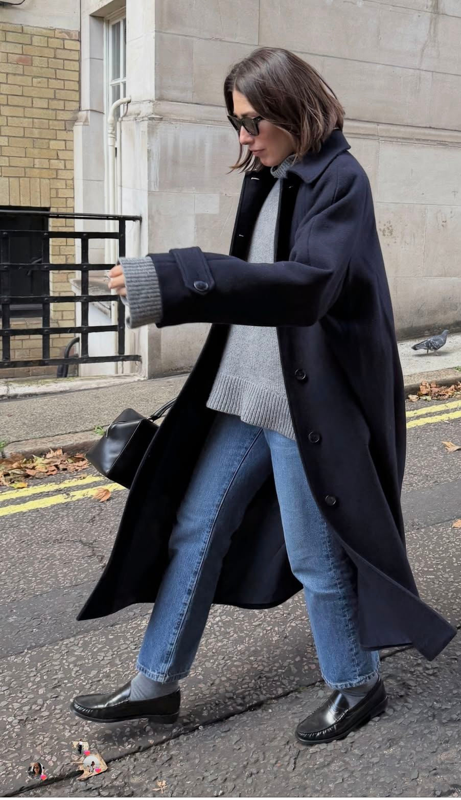 Vintage Pure Wool Trench