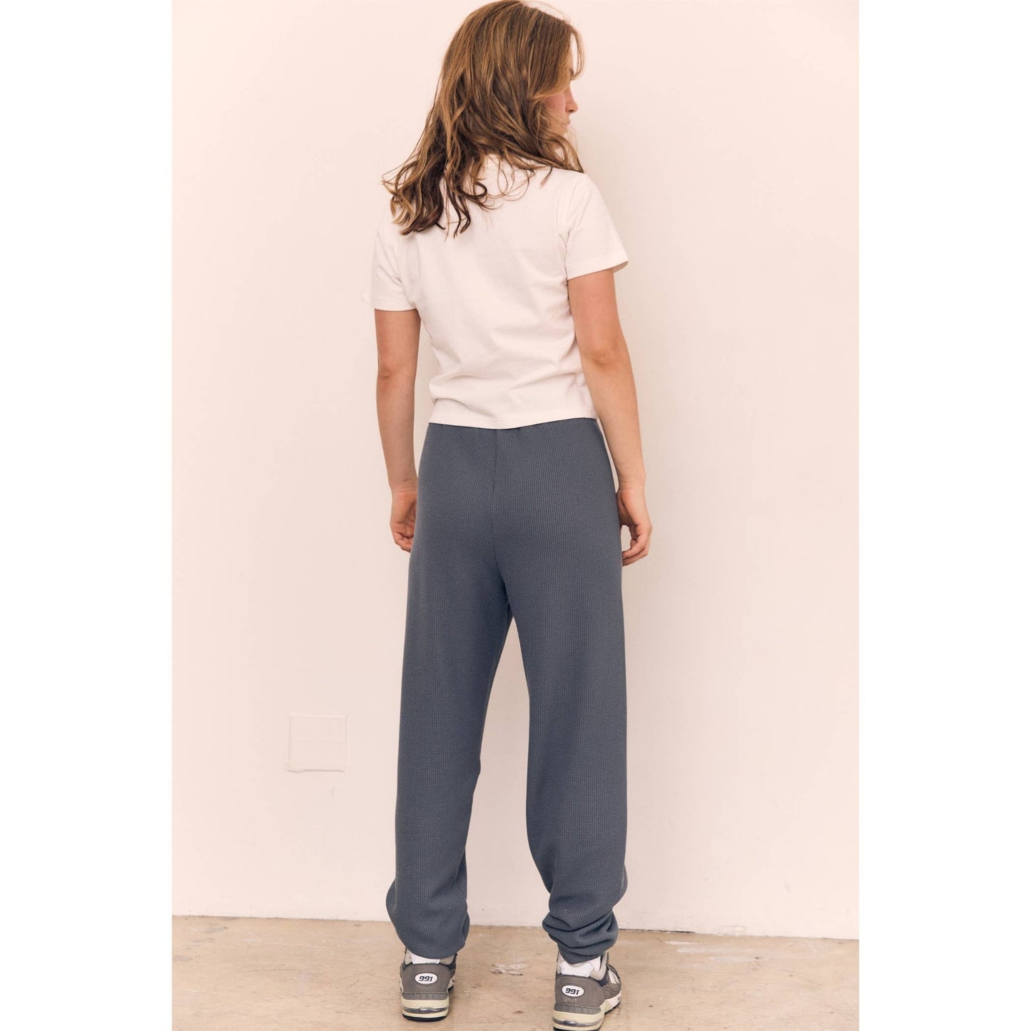 Perfect Fit Mom Cropped Tee-White