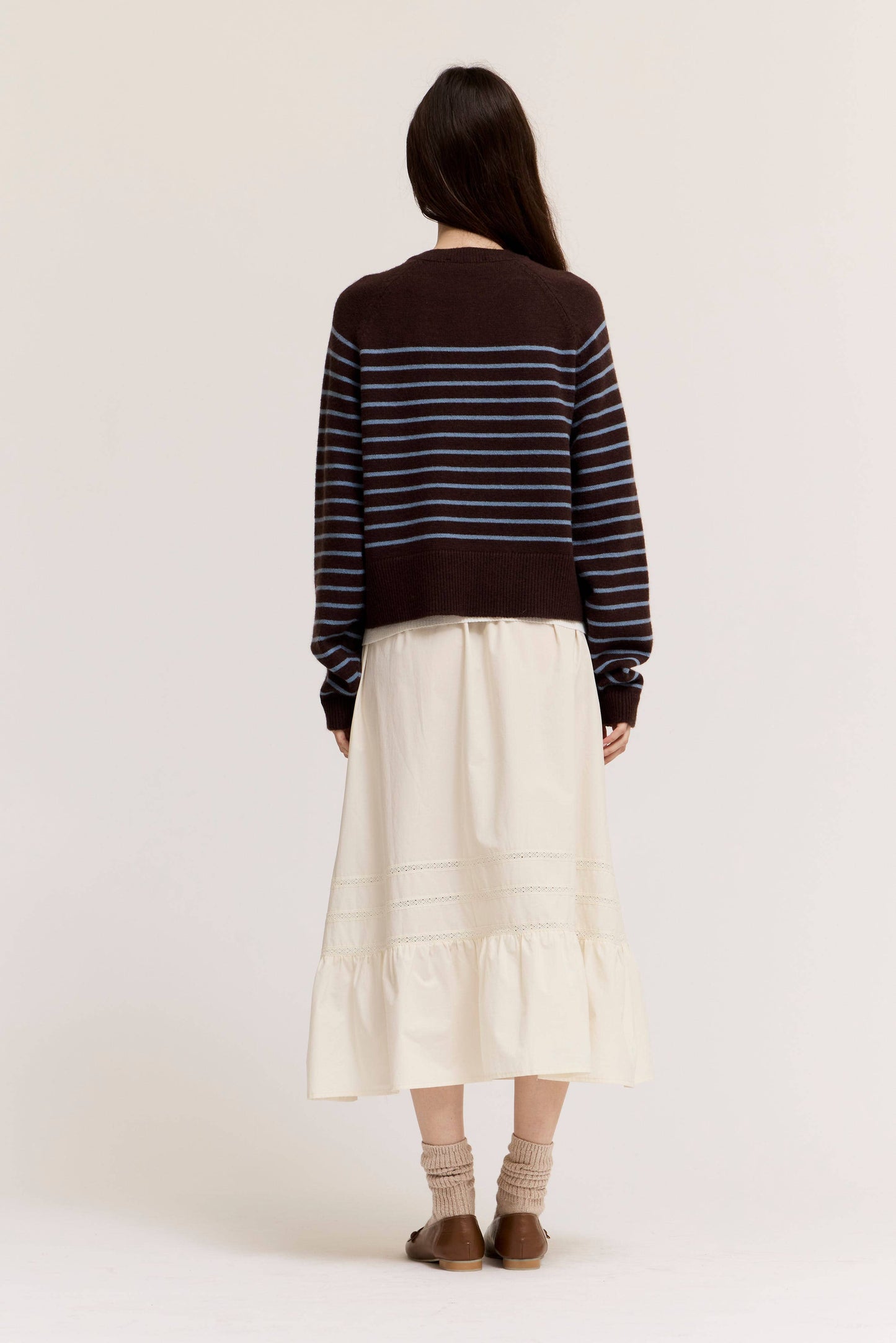 Harper Knit Stripe Henley