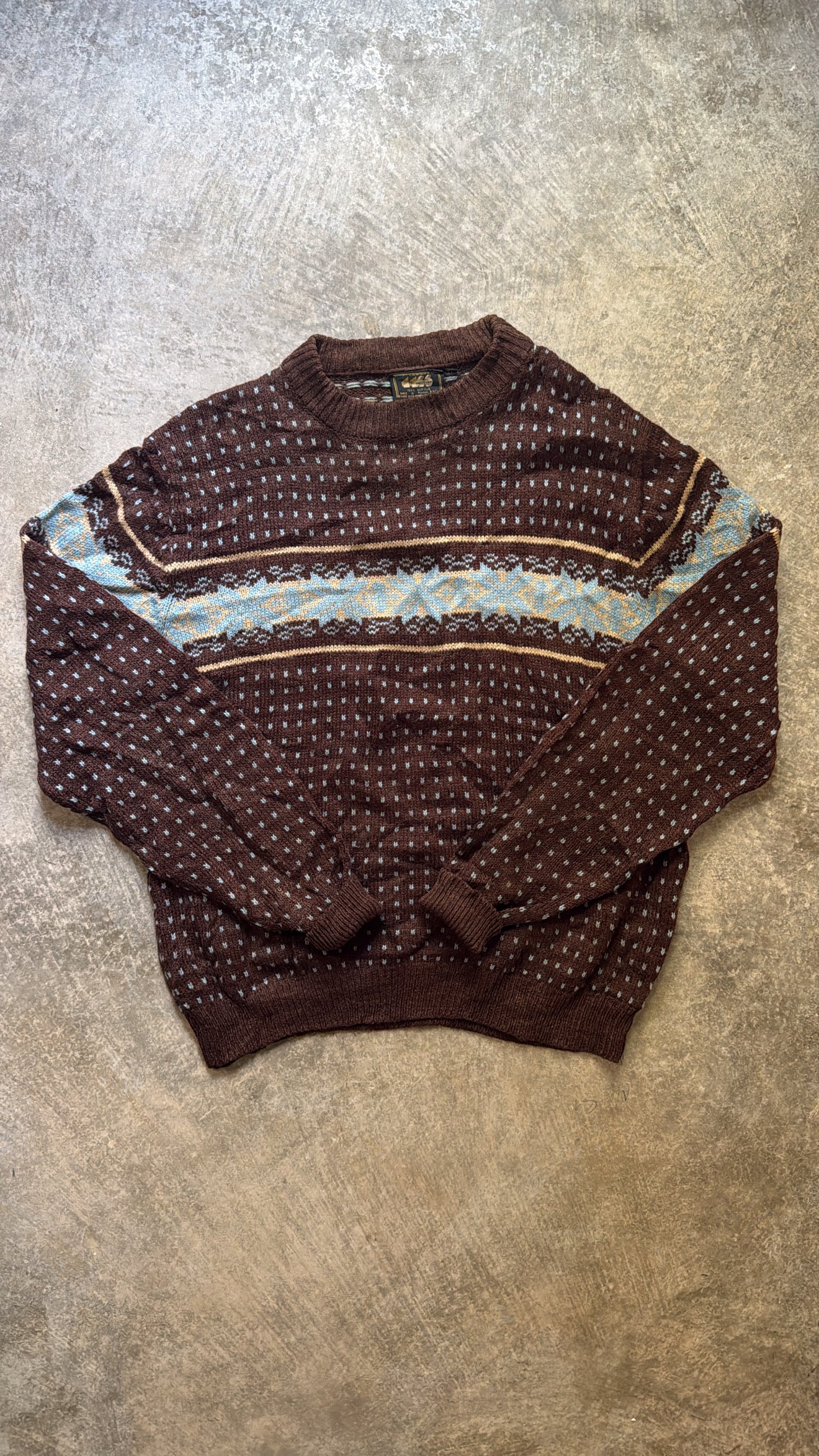Vintage 70’s Nordic Ski Sweater