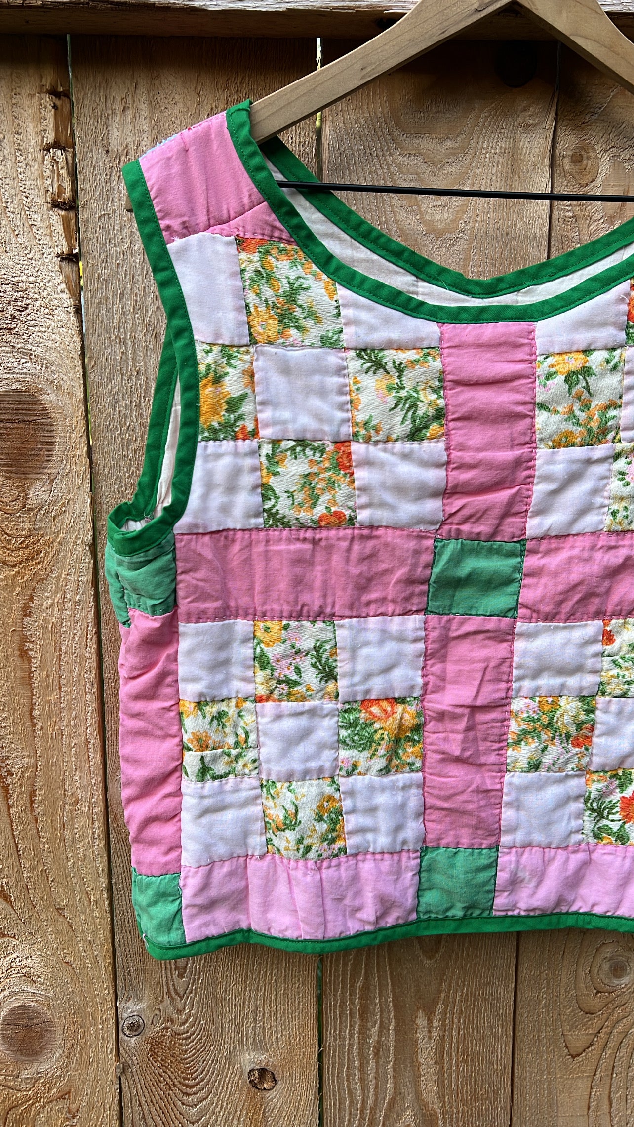 Signature Reversible Quilt Tank Top