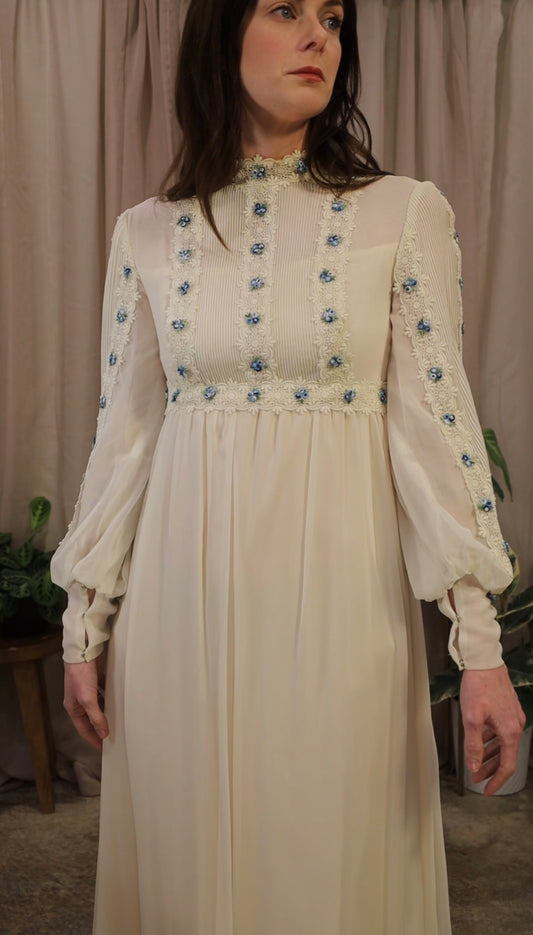 Bluebell 70’s era Gown