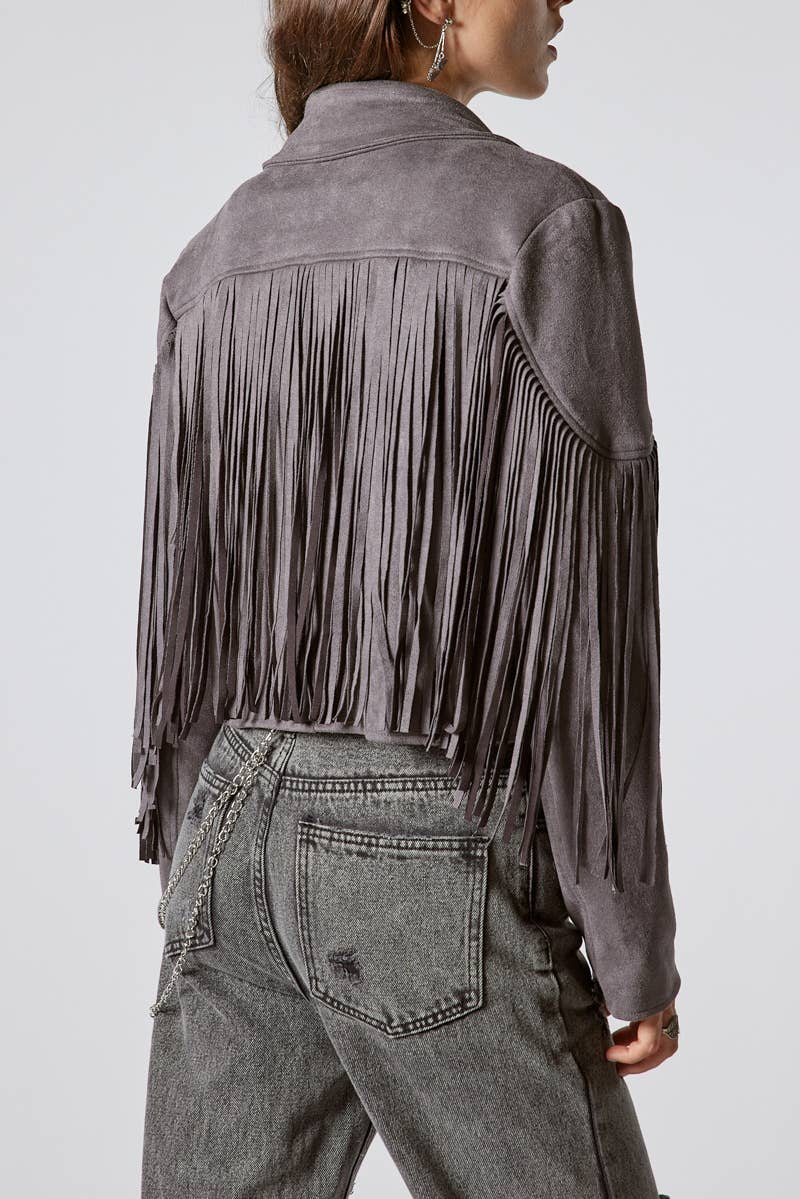 Willie Fringe Suede Jacket