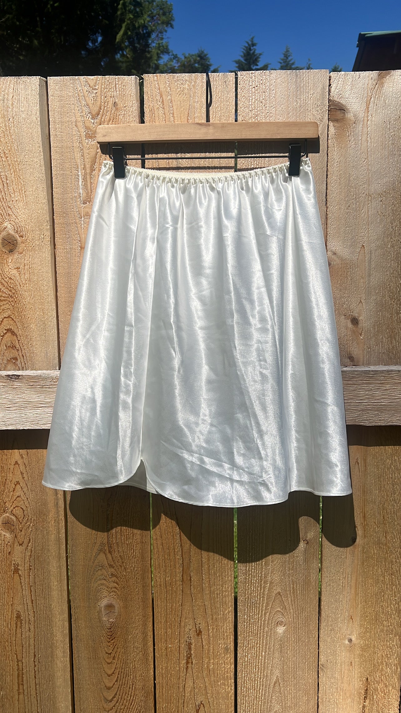 Vintage White Skirt