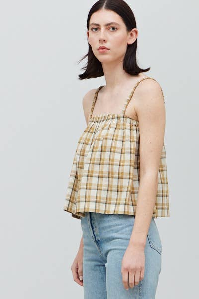 Meadow Plaid Tank