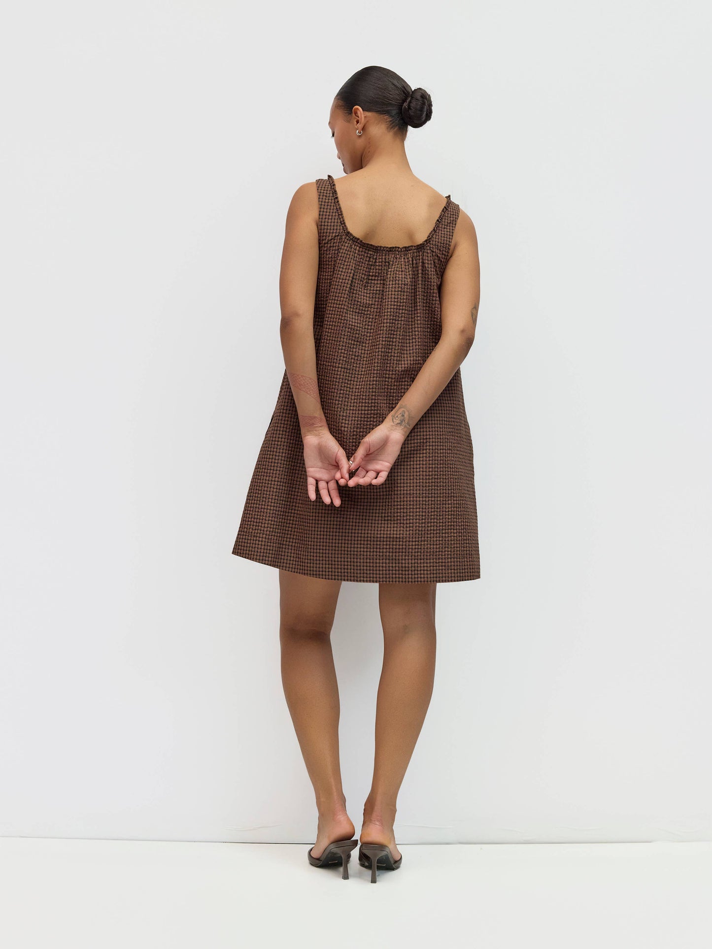 Gabby Plaid Mini Dress