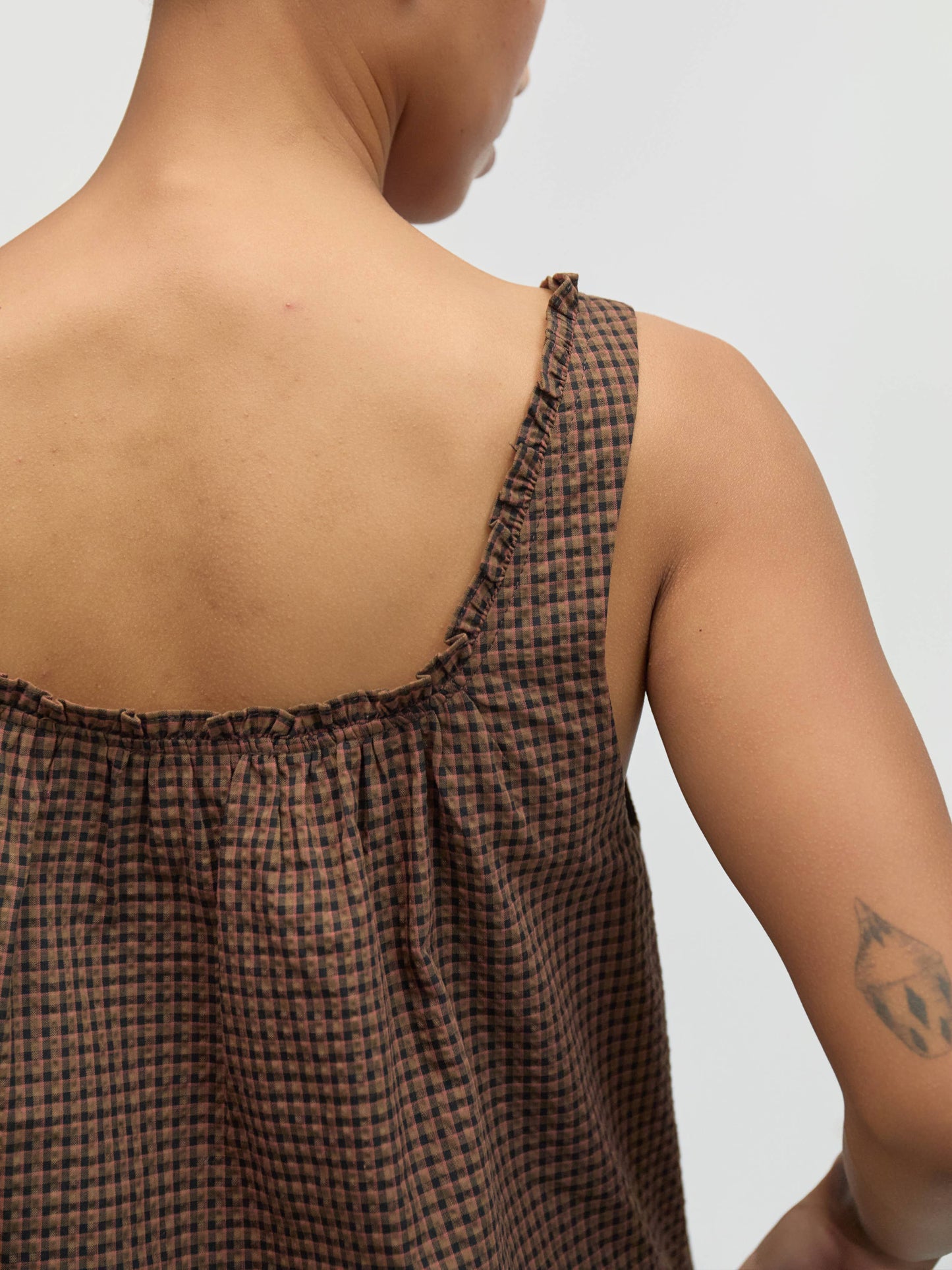 Gabby Plaid Mini Dress