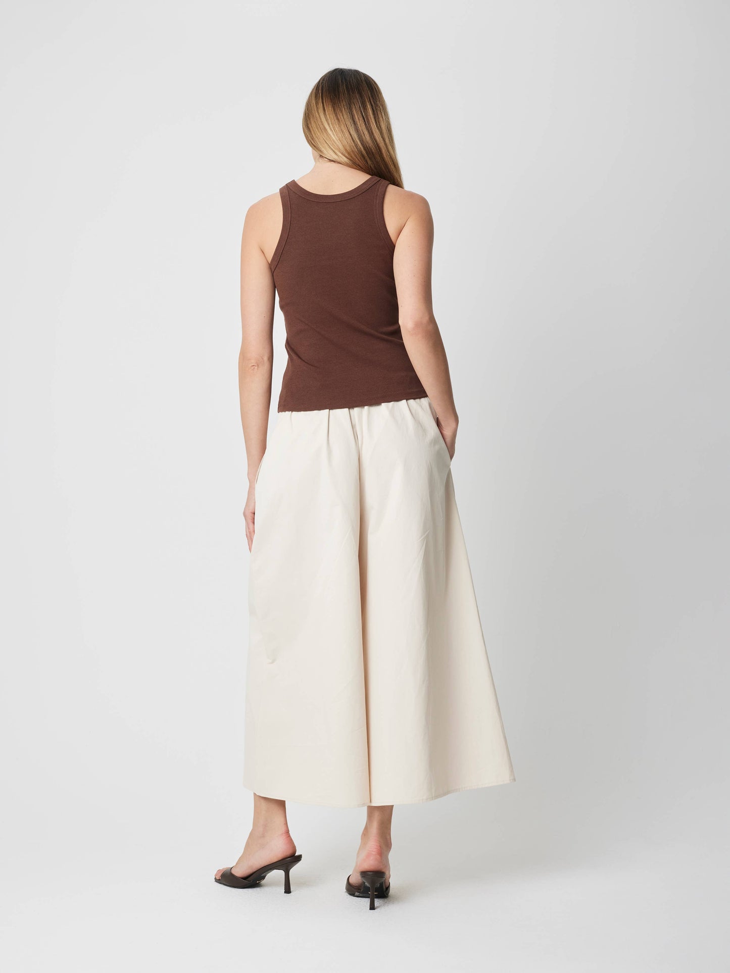 Alina Ribbed Knit Tank Top