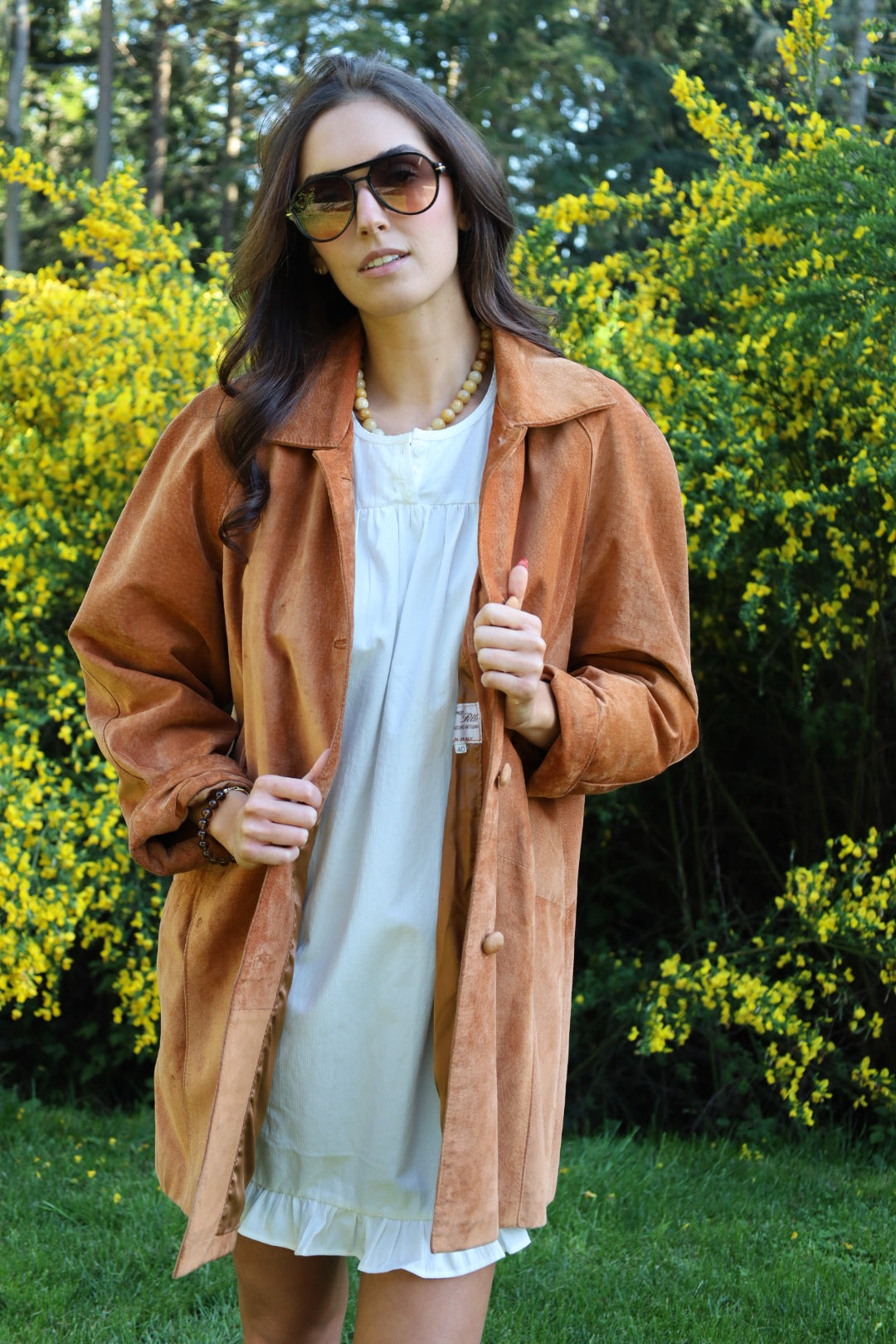 Vintage 70’s Italian Leather Coat