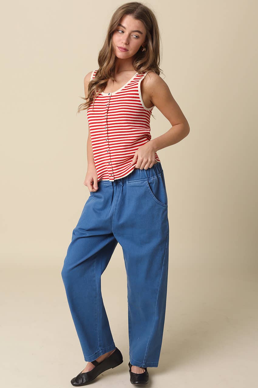 Zoey Loose Waist Baggy Pants