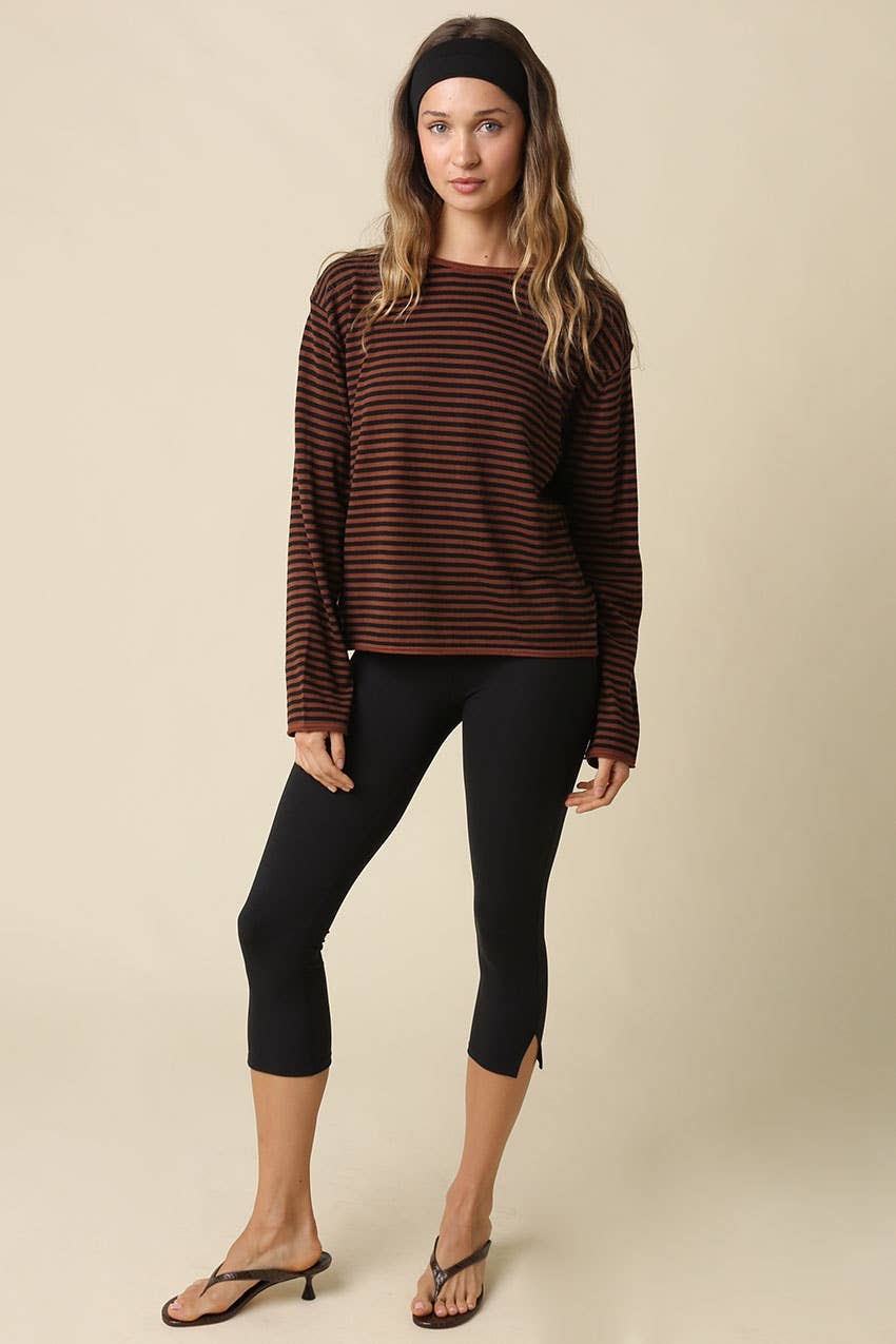 Margie Stripe Long Sleeve Top