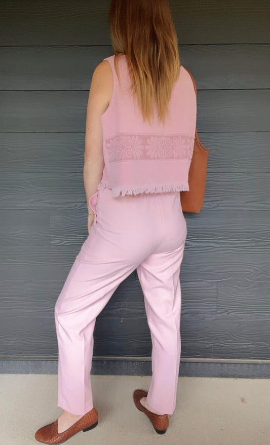 Vintage Pink Trousers