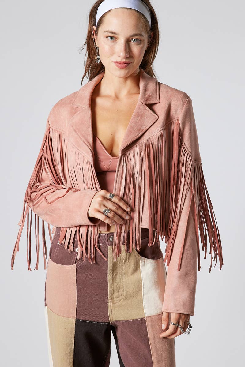 Willie Fringe Suede Jacket