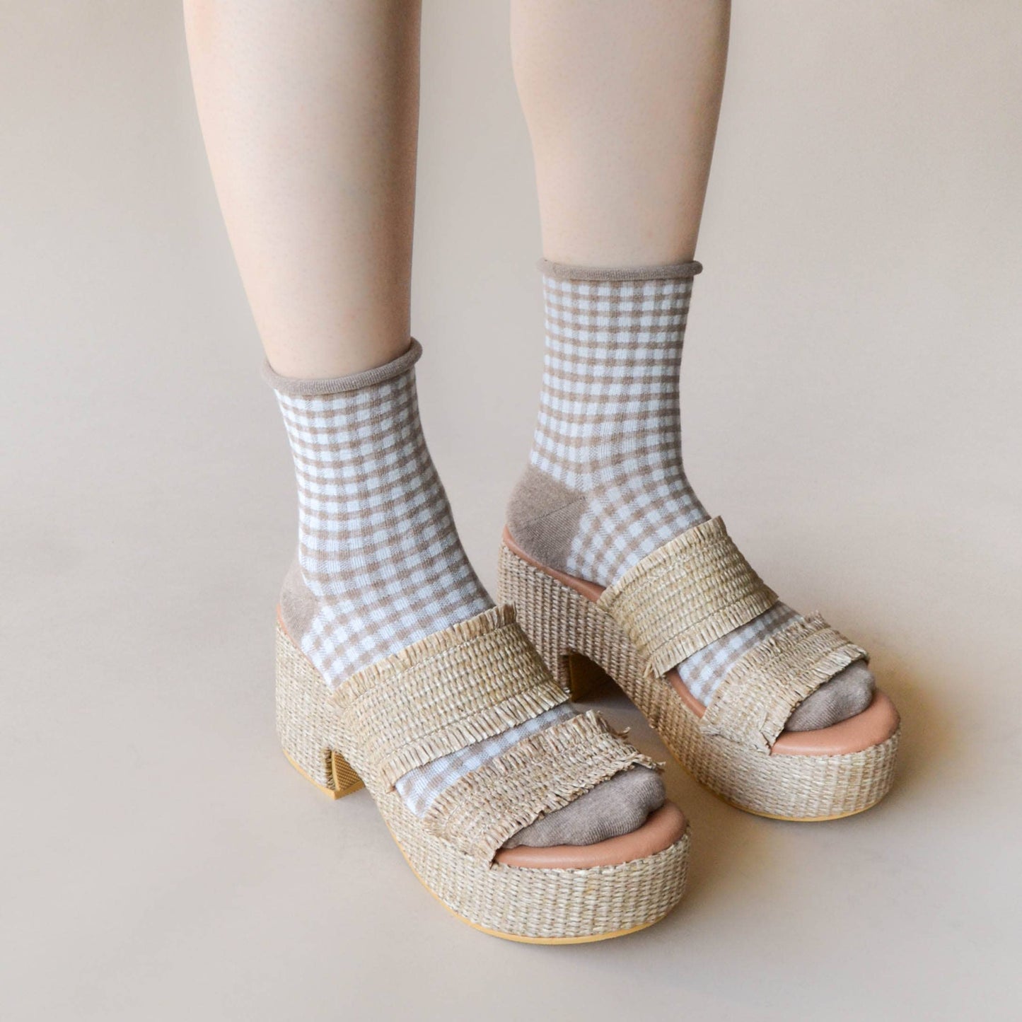 Picnic Mid Crew Sock- All Colors
