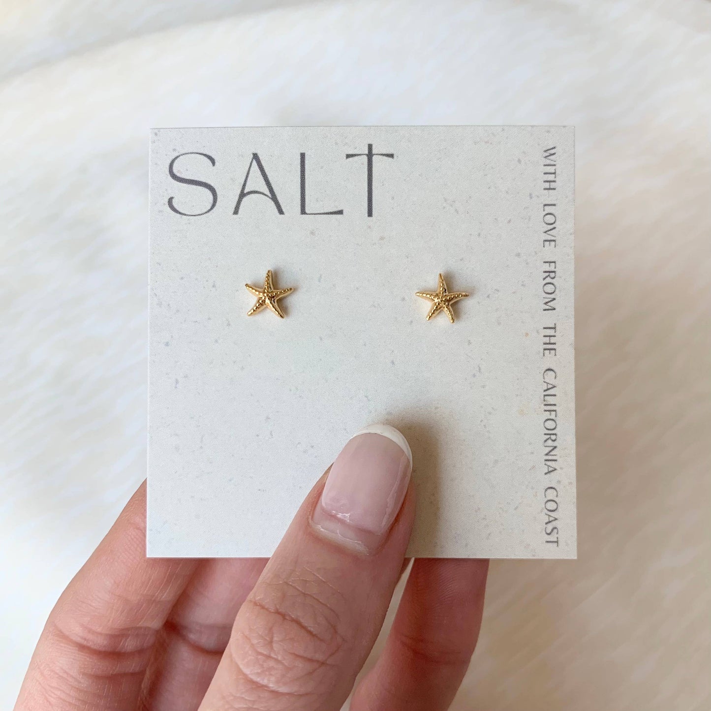 Starfish Stud | 18k gold