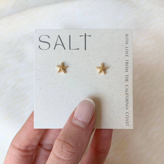 Starfish Stud | 18k gold
