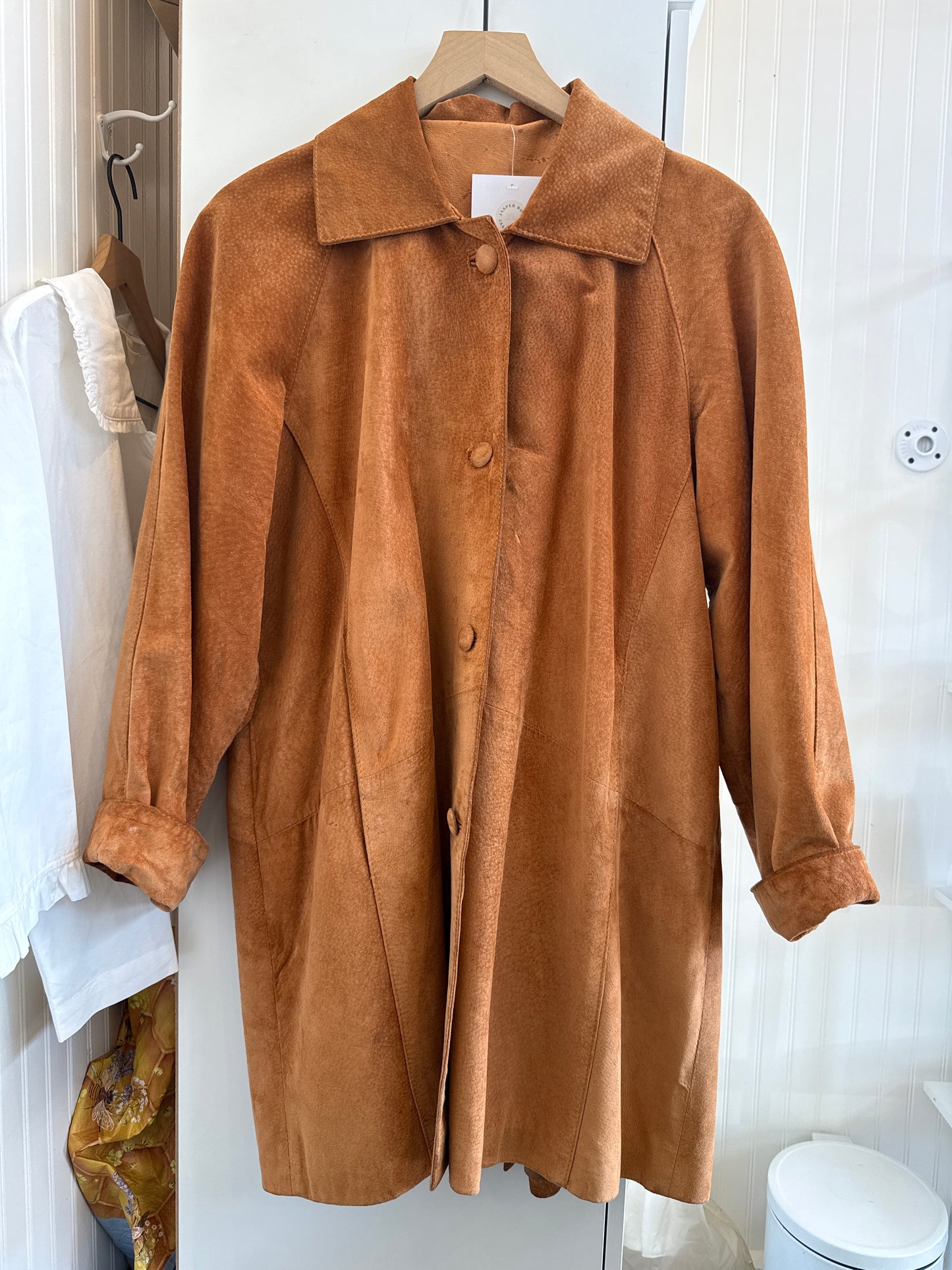 Vintage 70’s Italian Leather Coat