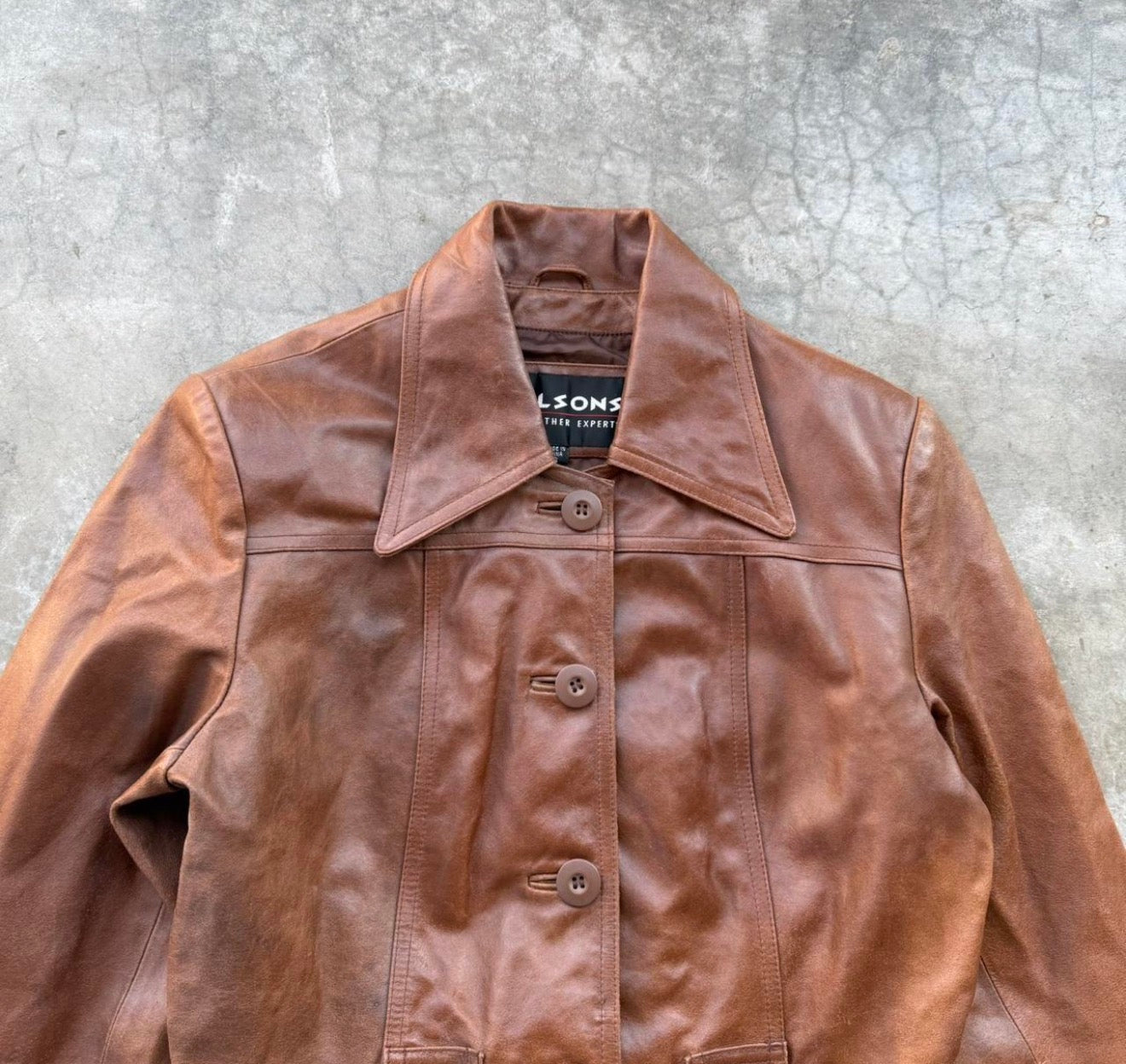 Vintage Wilson’s Genuine Leather Jacket