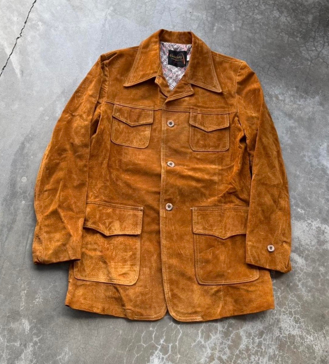True Vintage Western 70’s Suede Jacket
