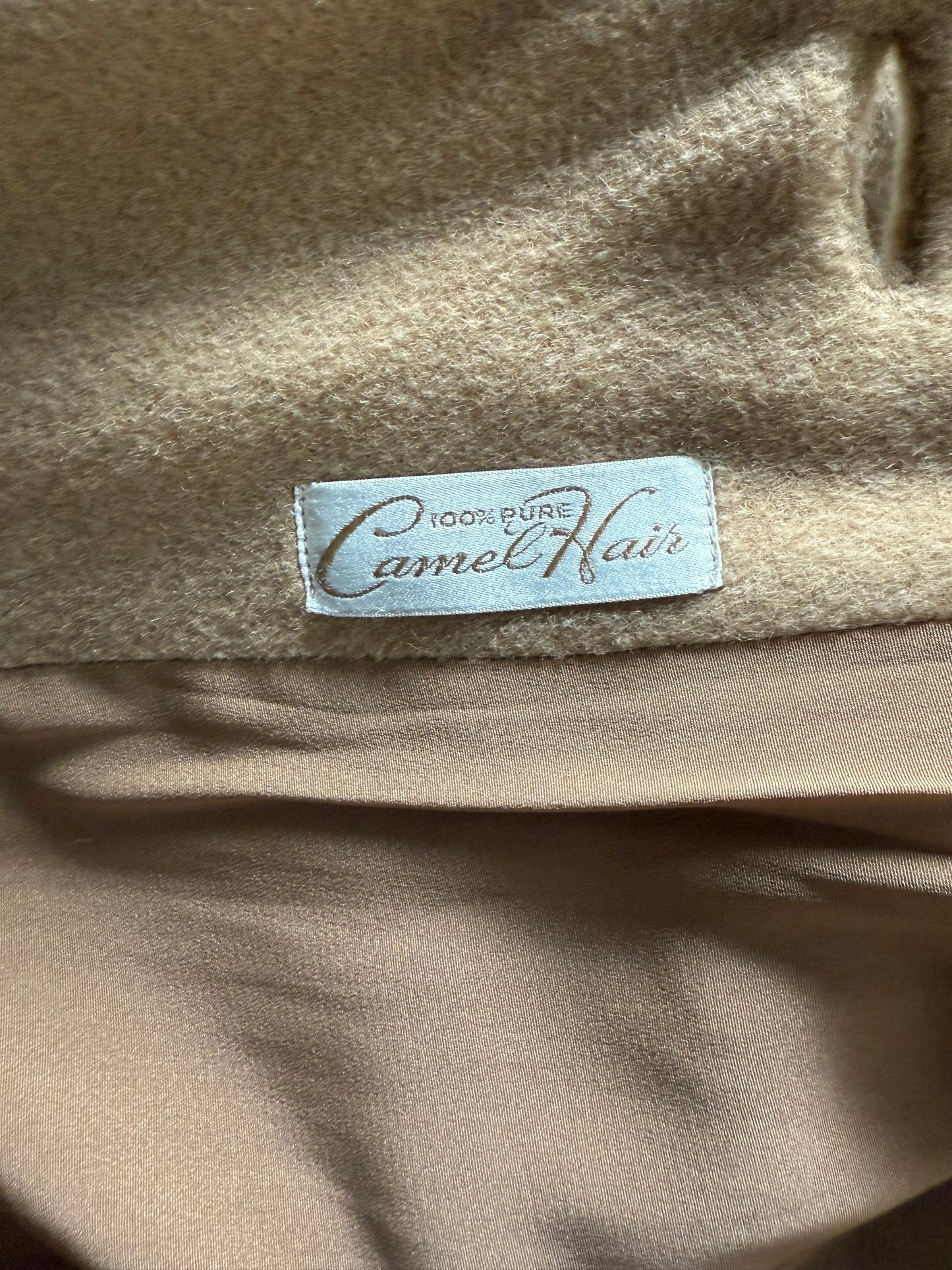 Vintage 70’s Fredrick & Nelson Camel Trench