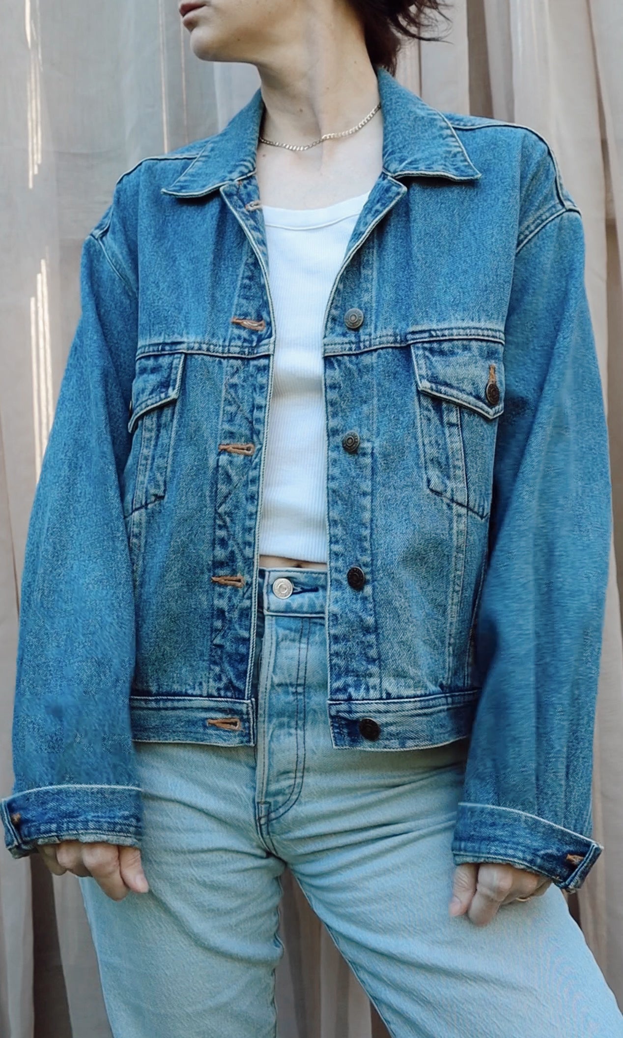 Vintage 90's Eddie Bauer Denim Jacket – Jasper Row