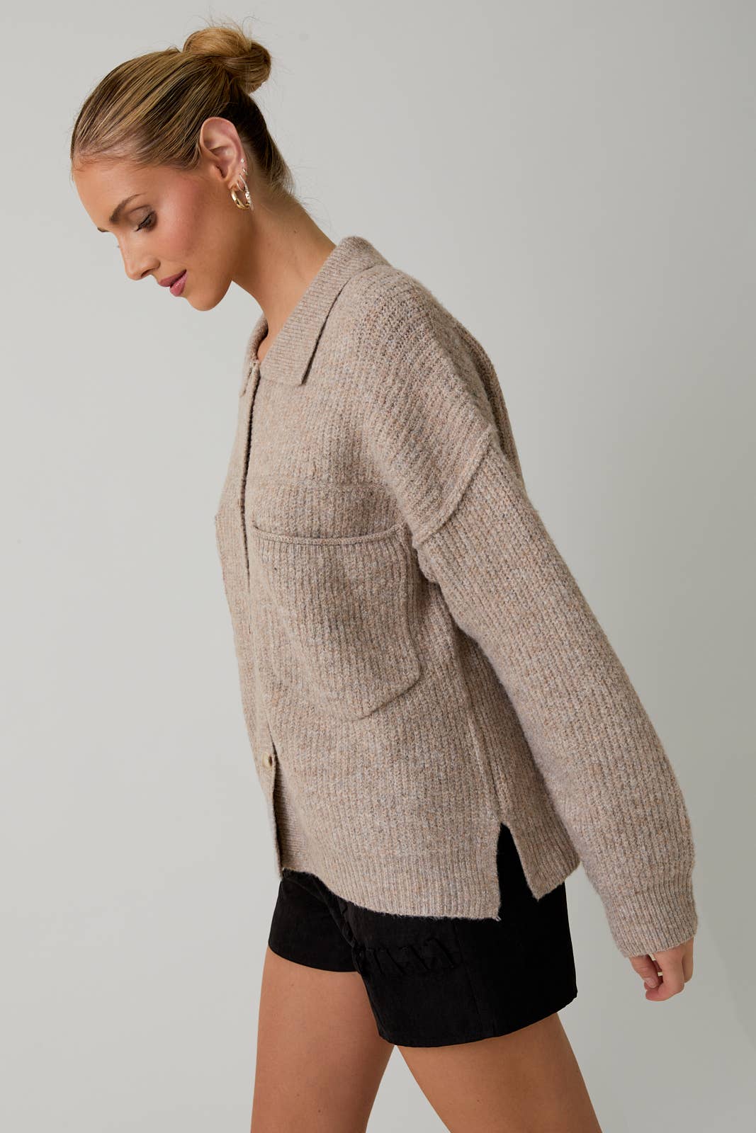 Claira Knit Button Up Cardigan