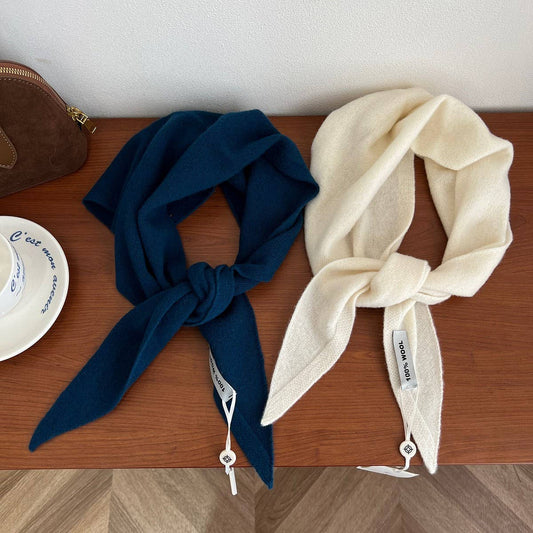 100% Merino Wool Triangle Scarf