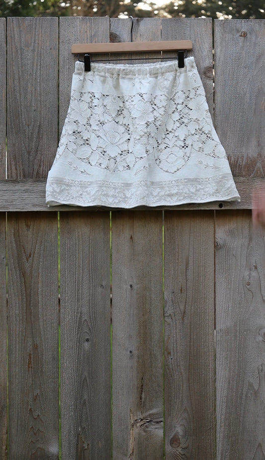 Signature Handmade Cotton Tablecloth Skirt
