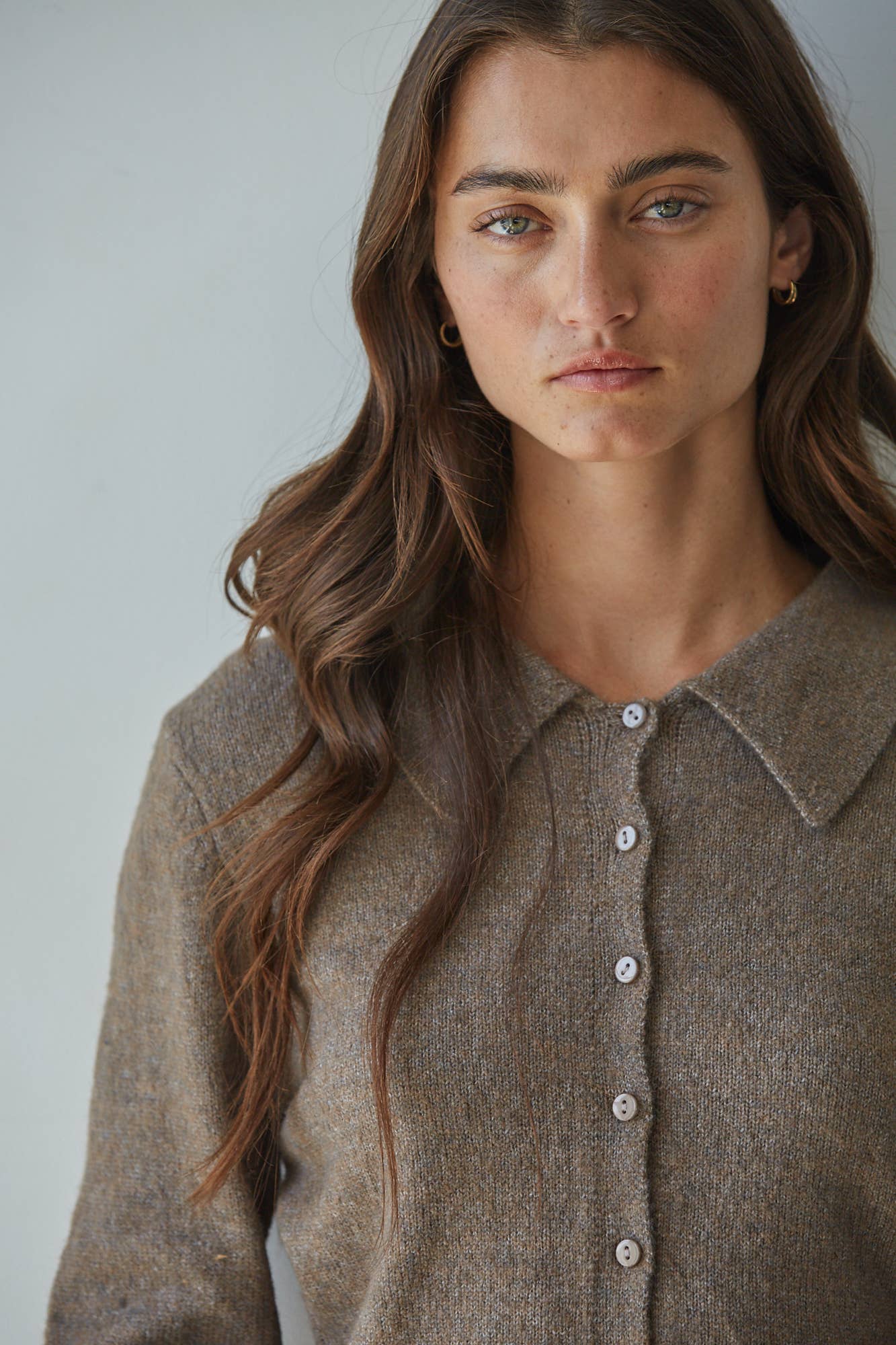 Helena Knit Button Down Cardigan