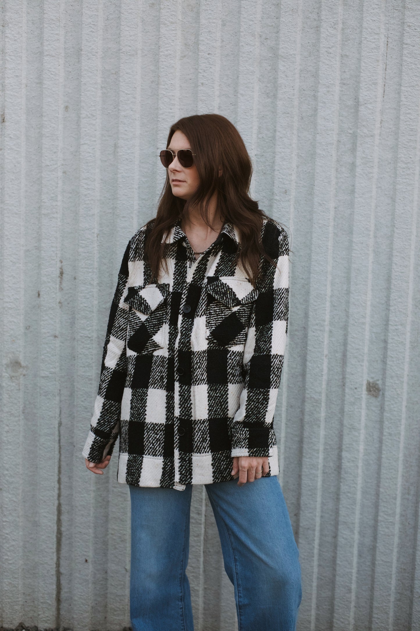 James Wool-blend Button Down Shacket Coat