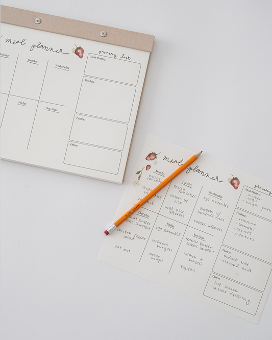 Meal Planner Notepad