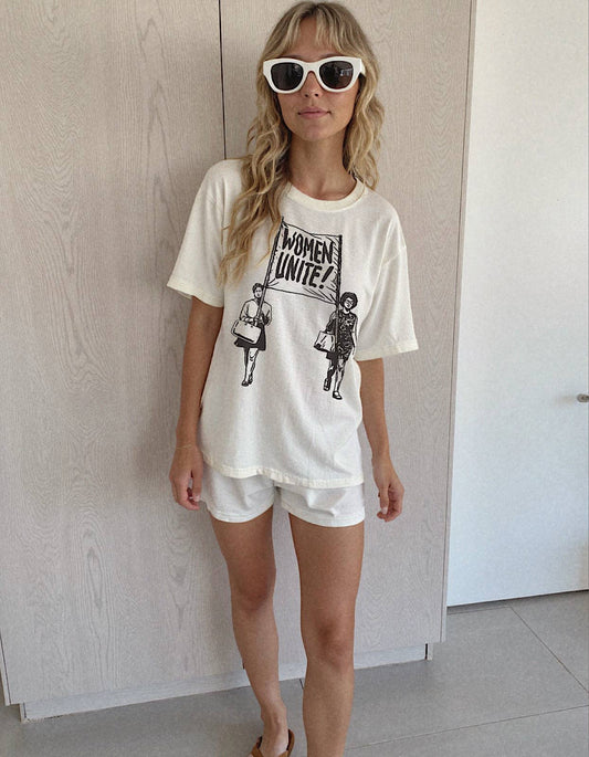 Women Unite Feminist Social Justice Graphic Tee