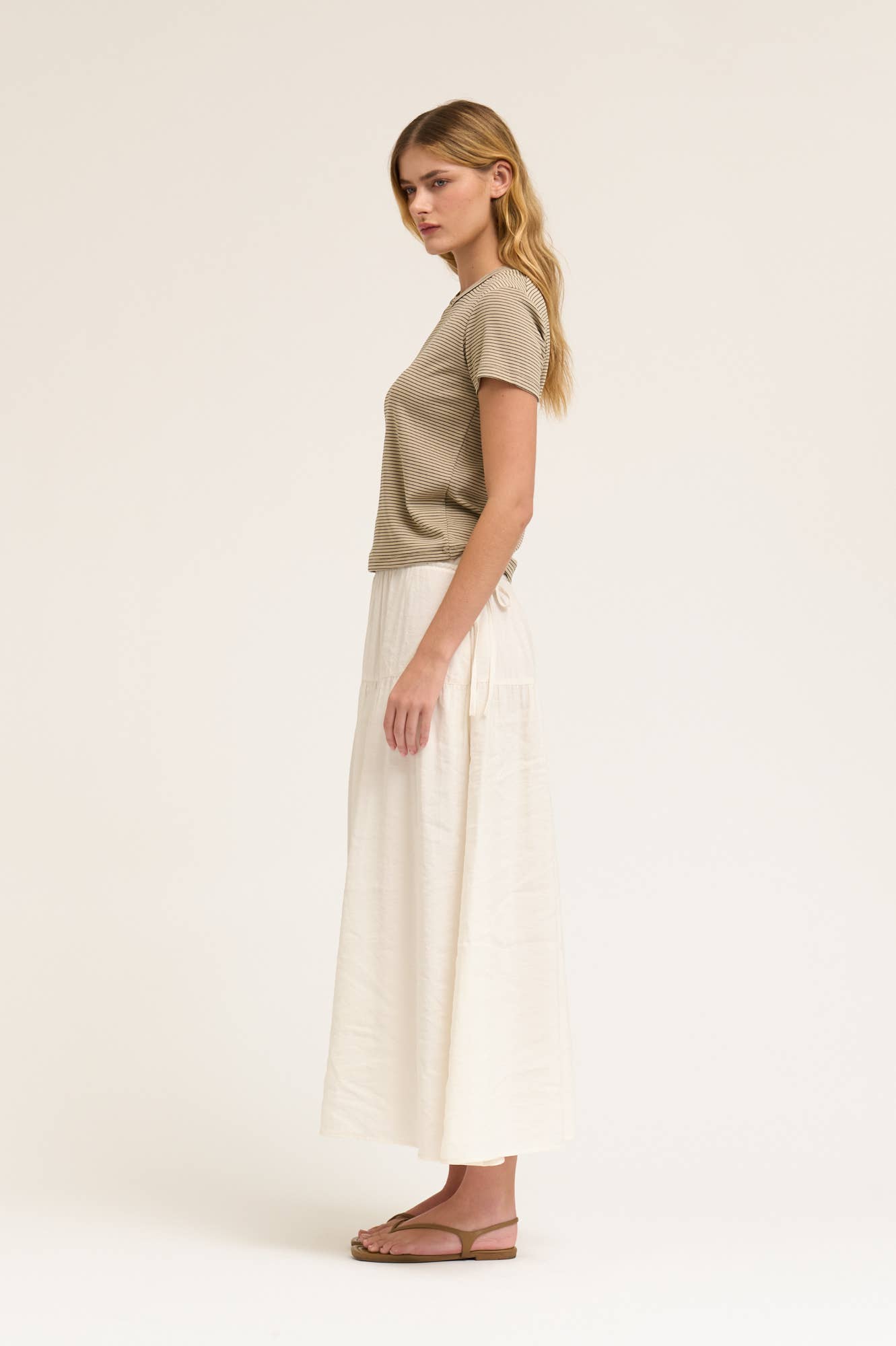 Standard Fit Striped Soft Tee