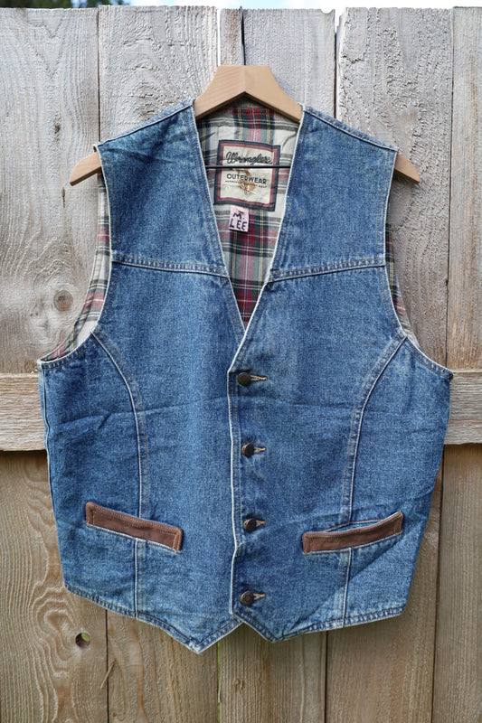 Vintage Wrangler Denim Vest