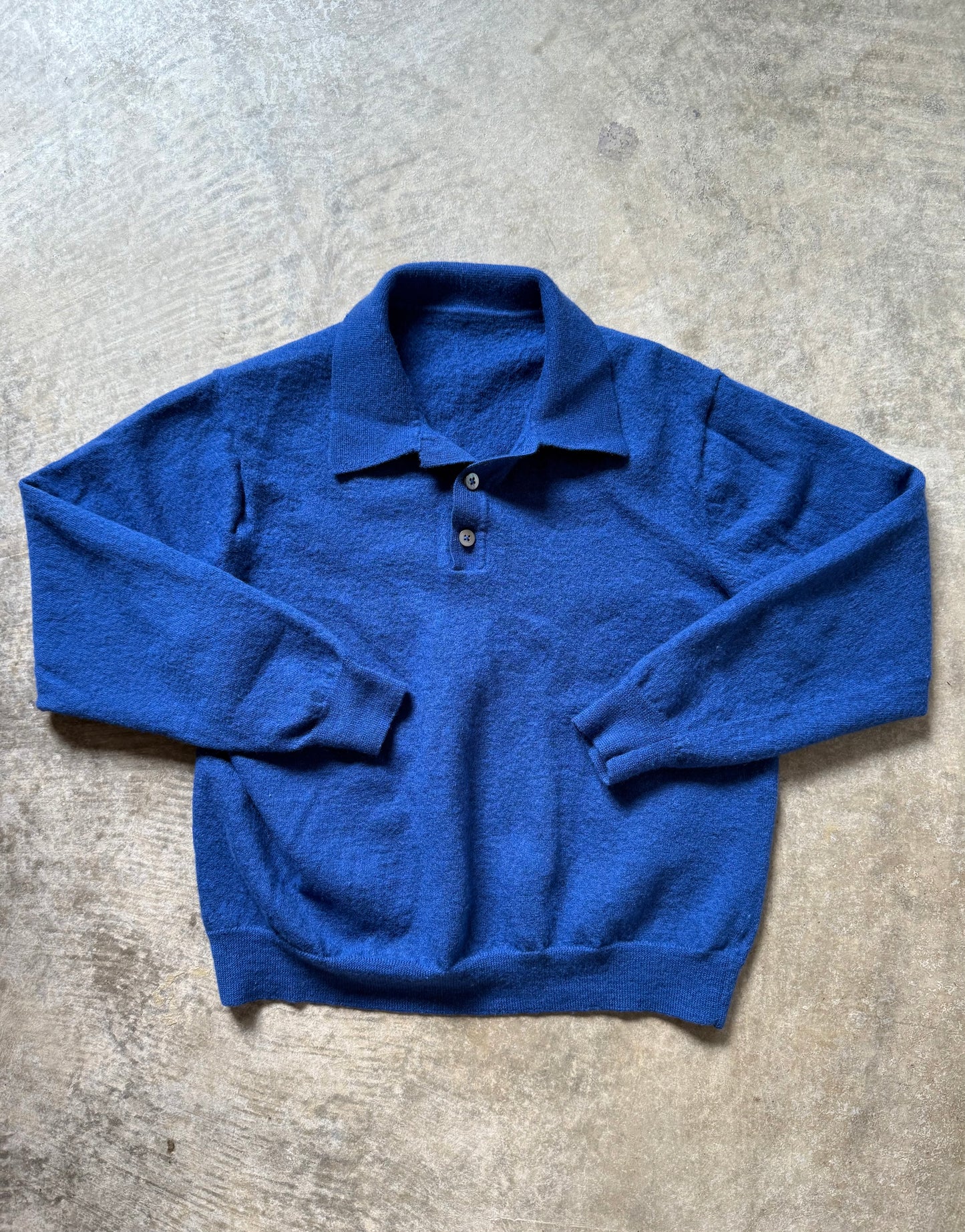 Vintage Cobalt Blue Sweater