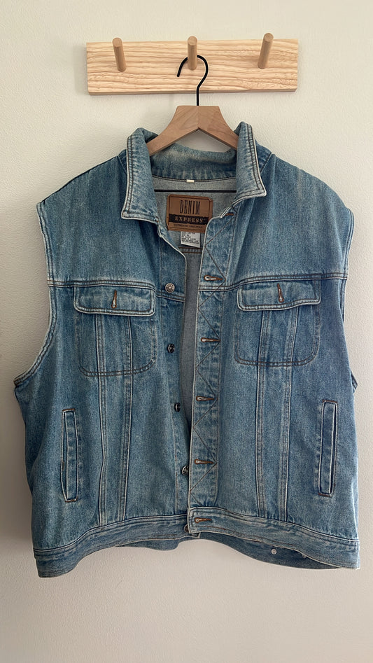 90’s Denim Express Vest