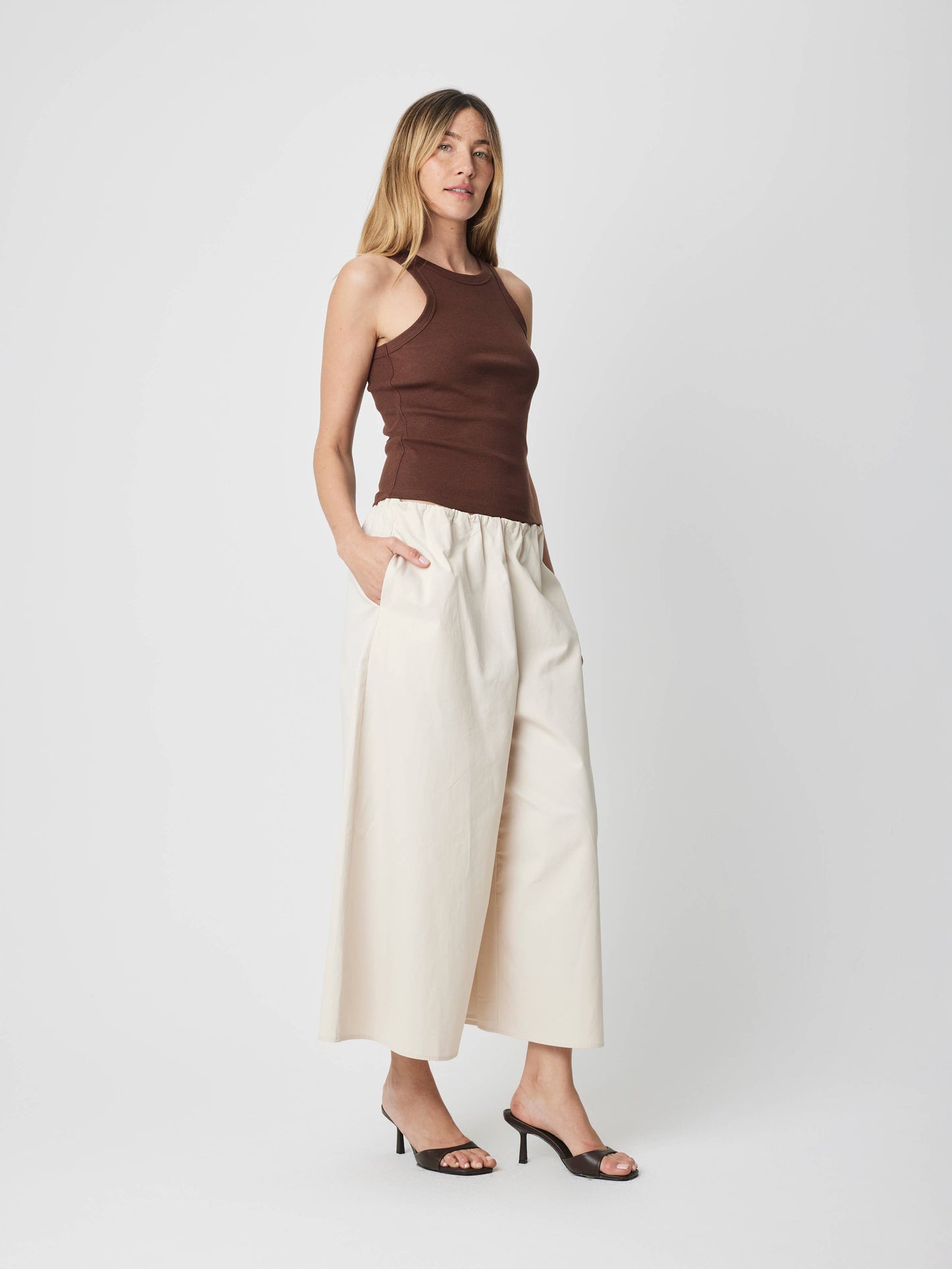 Alina Ribbed Knit Tank Top