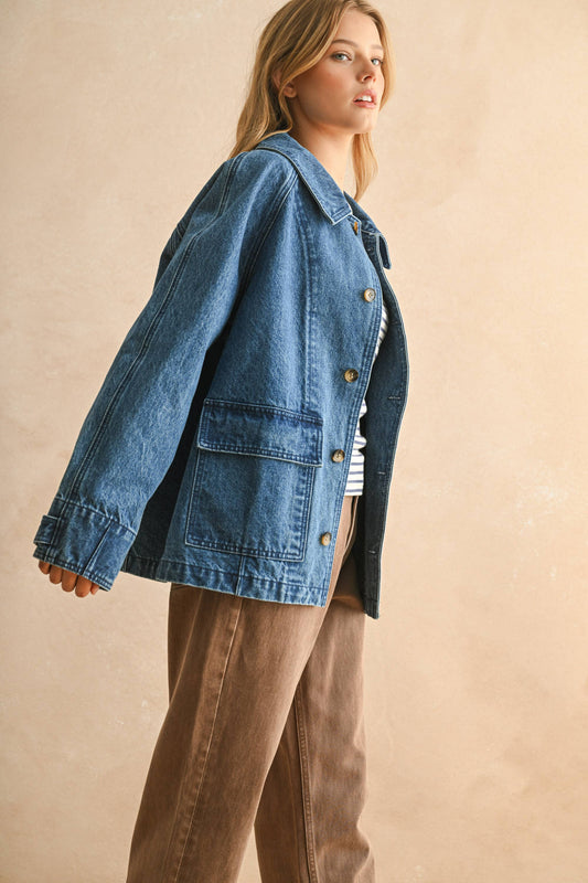 Abby Casual Denim Jacket