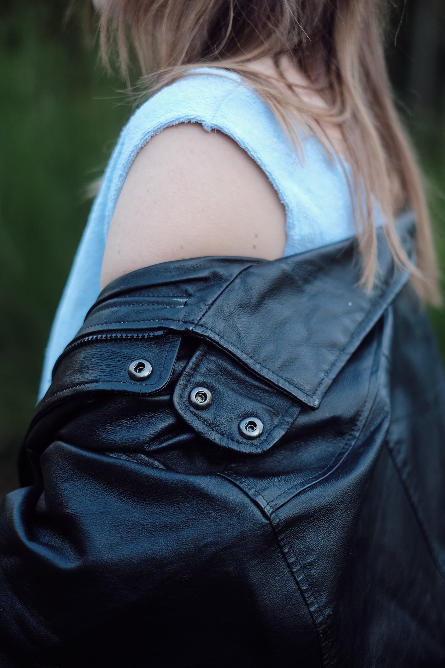 Vintage Genuine Leather Bomber