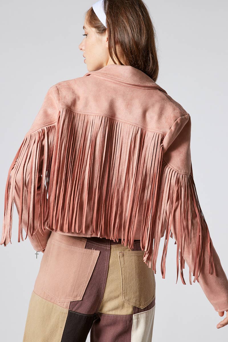 Willie Fringe Suede Jacket