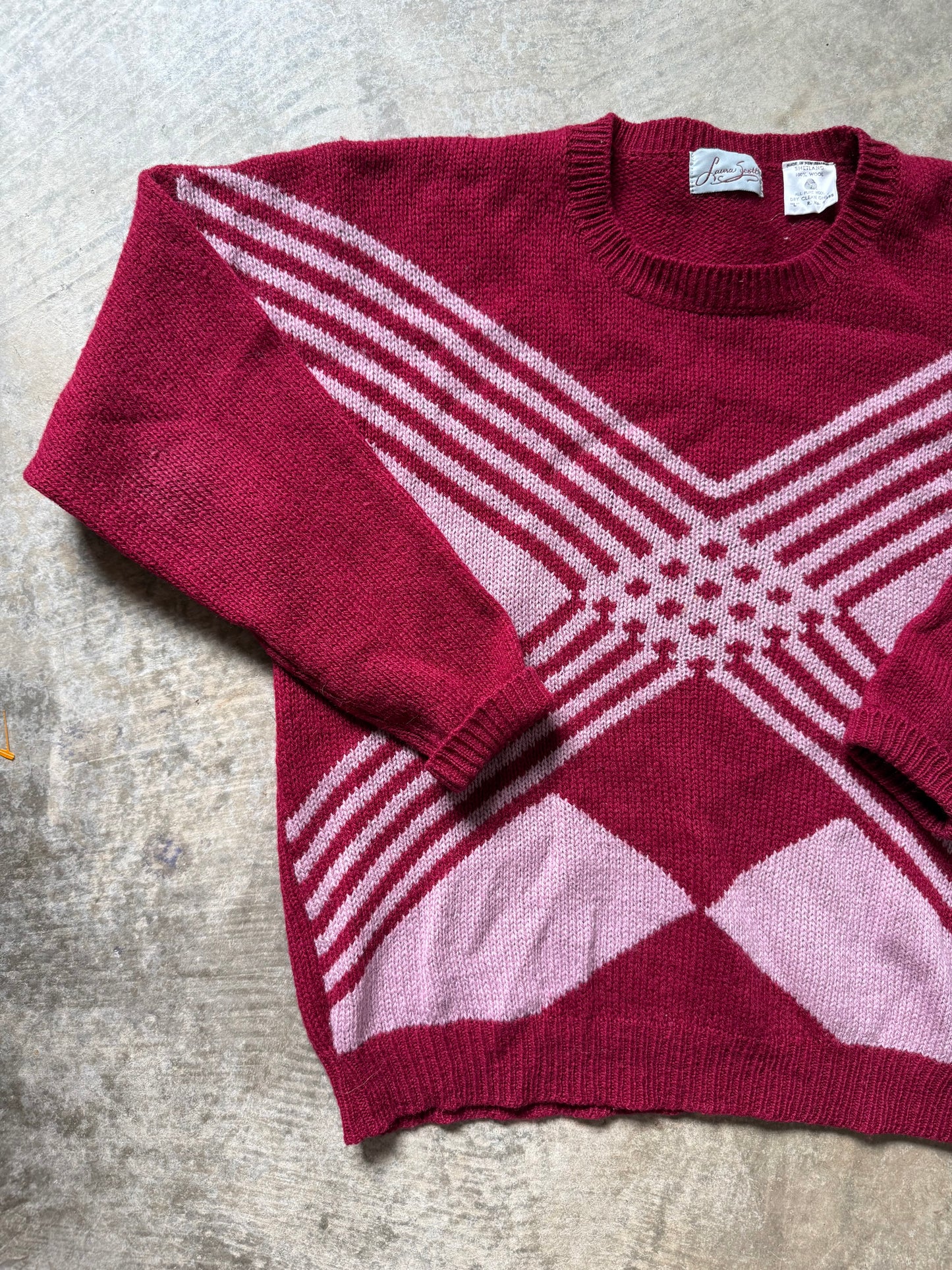 Vintage Shetland Wool Sweater