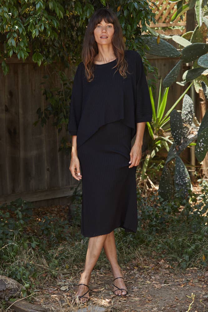 Valen Sweater Cami Maxi Dress