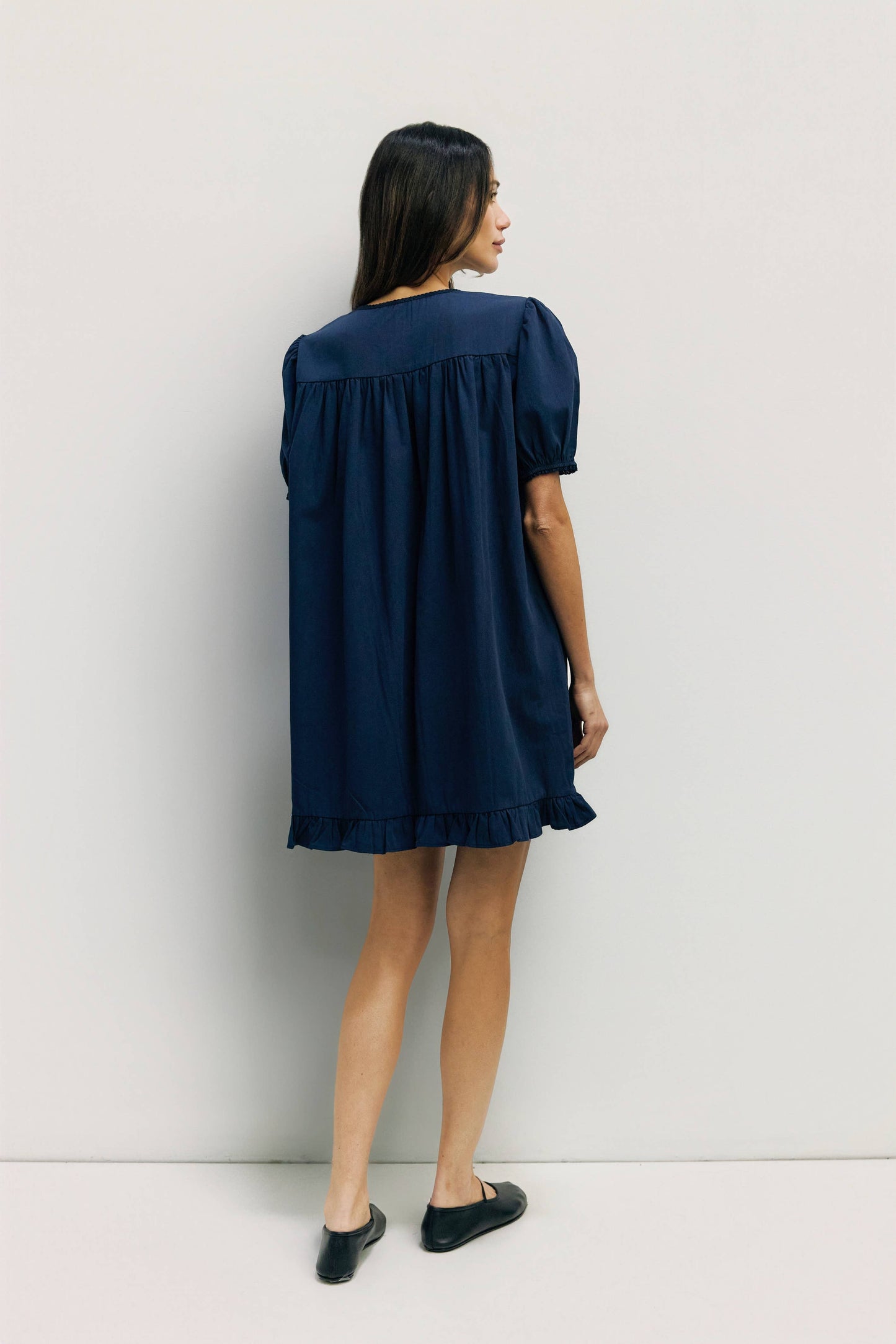 The Frankie Babydoll Ruffle Dress