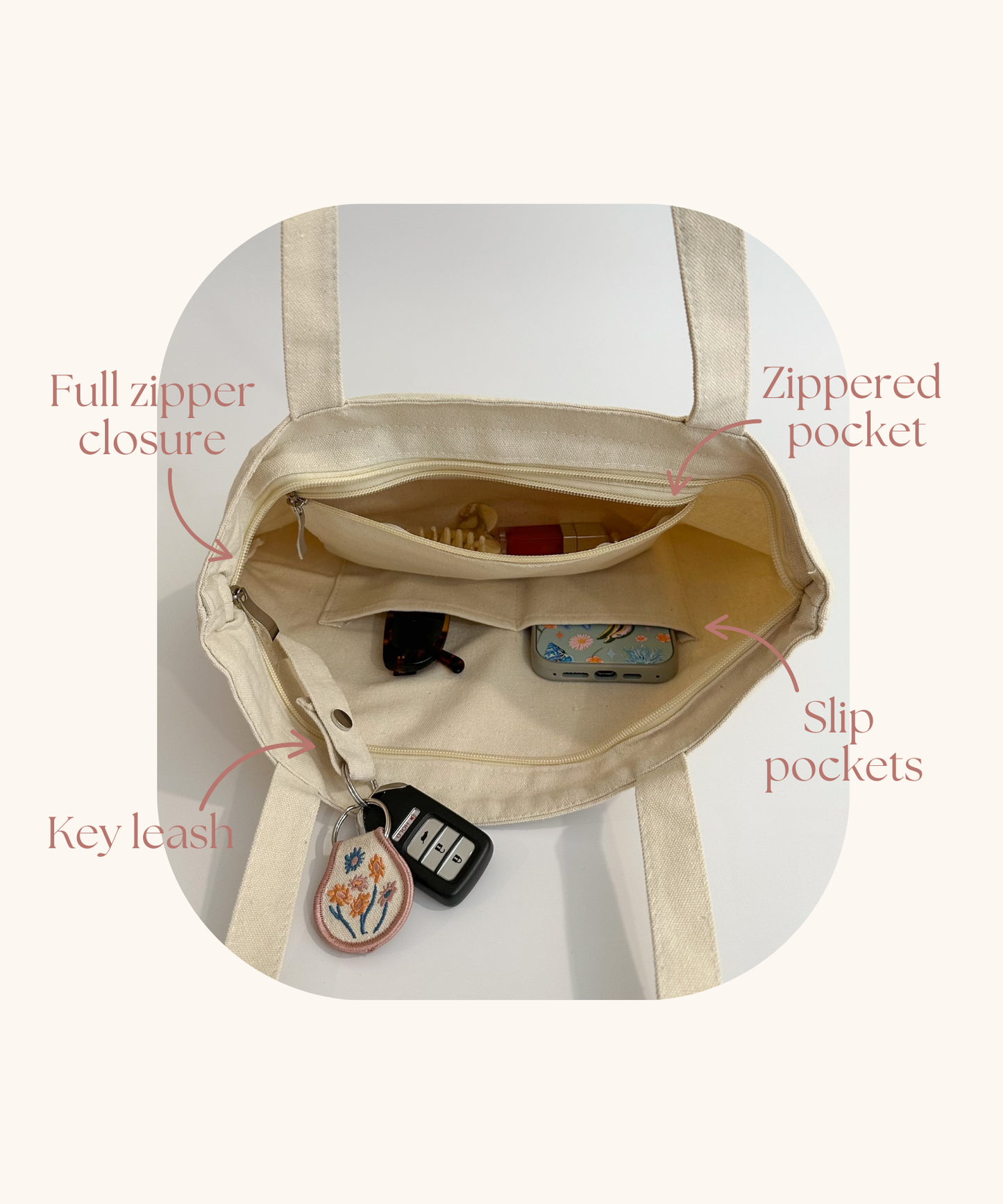 Bloom Tote Bag: Regular