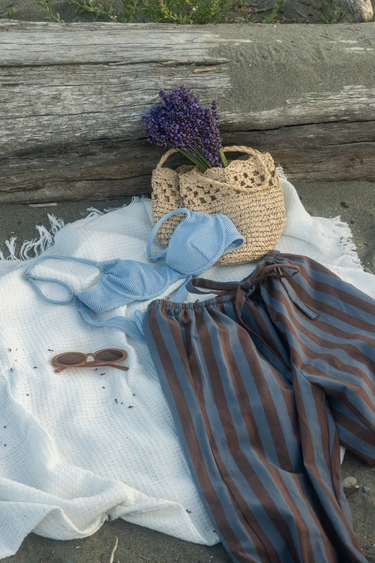 Manon Cotton/Linen Blend Easy Wear Lantern Pants