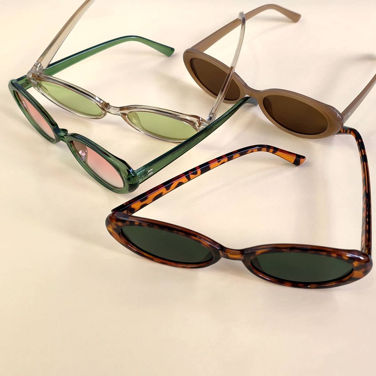 Retro Small Oval Sunglasses