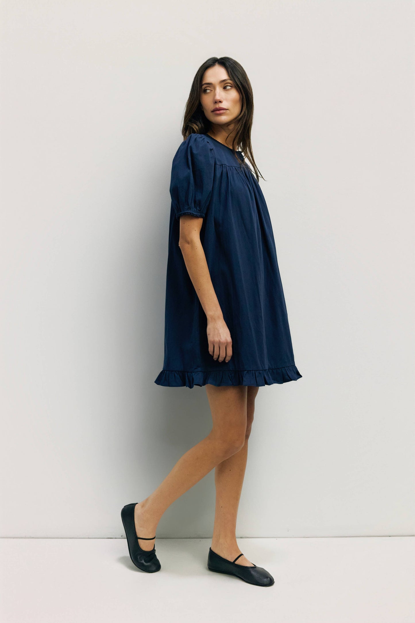 The Frankie Babydoll Ruffle Dress